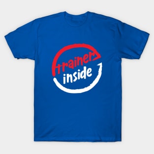 Trainer inside-90s trainer cartoon parody T-Shirt